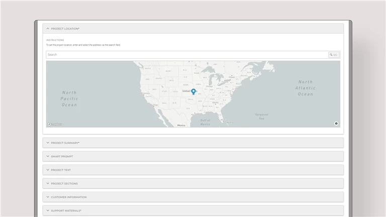 Visualize project locations and enable geographically targeted sales with KNVEY