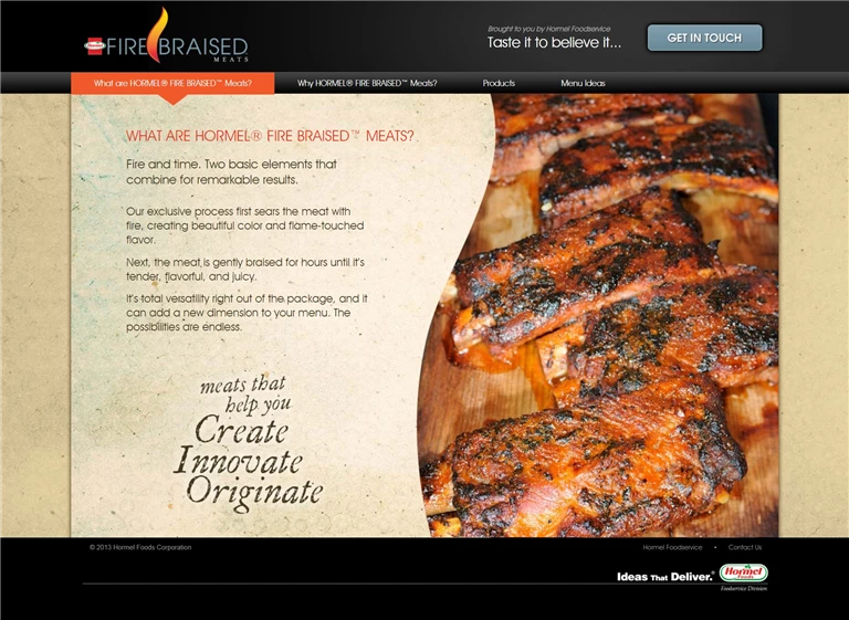 Versatile content management with KNVEY for Hormel's campaign