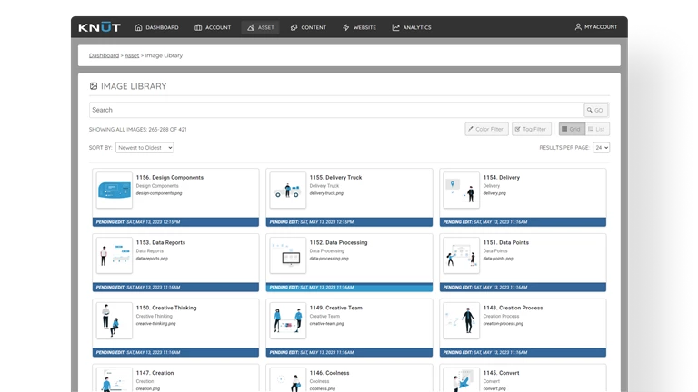 KNVEY Sites Asset Management